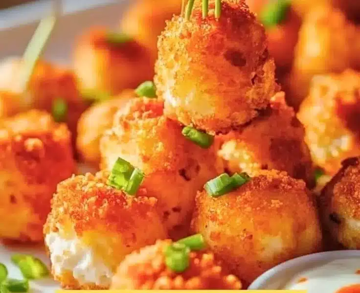 Buffalo-Style Cottage Cheese snack in a bowl with ingredients