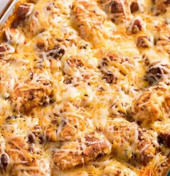 Chili Dog Biscuit Casserole