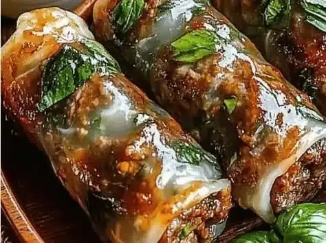 Dinner Ideas That Never Fail 😍 | Spicy Beef Rice Roll, Asian Style Beef Wrap, Beef and Basil Spring Rolls