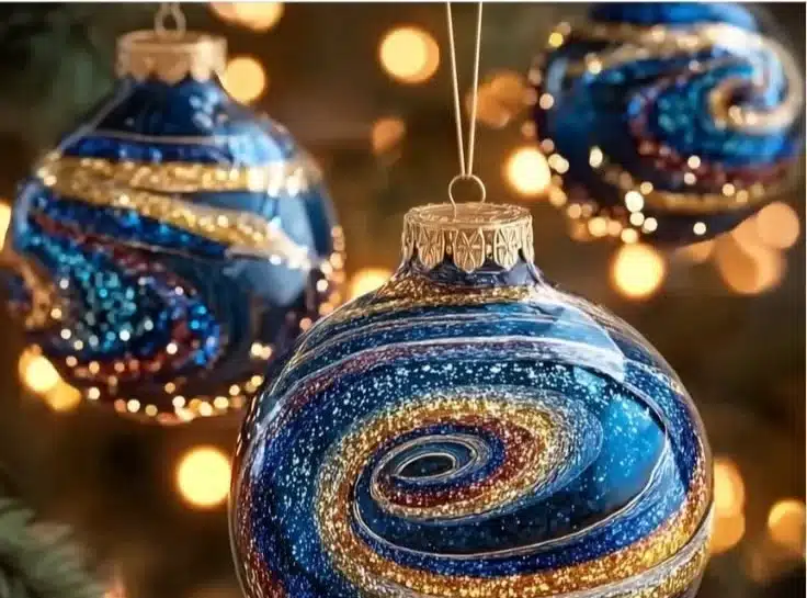DIY Ornaments Using Old CDs | DIY Christmas Crafts Made with CDs and Recycled Ornaments, Christmas, Make Your Own Baubles Ideas