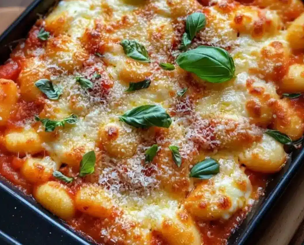 Easy Gnocchi and Tomato Bake