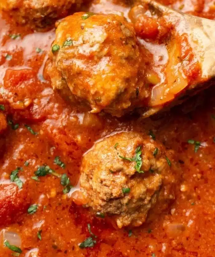 Homemade Spaghetti and Meatballs