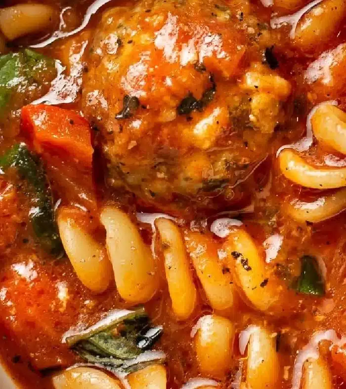 Simple Meatball Soup