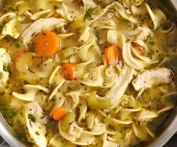 Soul-Soothing Chicken Noodle Fall Soup Recipe